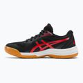 Buty do siatkówki męskie ASICS Upcourt 5 black/classic red 3