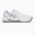 Buty do tenisa damskie ASICS Gel-Dedicate 8 Clay W white/pure silver 2