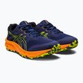 Buty do biegania męskie ASICS Trabuco Terra 2 deep ocean/neon lime 12