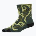 Skarpety ASICS Color Camo Run Crew rain forest/cactus/glow yellow 2