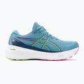 Buty do biegania damskie ASICS Gel-Kayano 30 gris blue/lime green 2