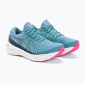 Buty do biegania damskie ASICS Gel-Kayano 30 gris blue/lime green 5