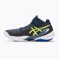 Buty do siatkówki męskie ASICS Metarise french blue/glow yellow 3