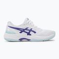 Buty do squasha damskie ASICS Gel-Court Hunter 3 W white/blue violet 2