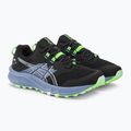 Buty do biegania męskie ASICS Trabuco Terra 2 black/light blue 5