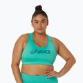 Biustonosz treningowy ASICS Core Logo aurora green/rich teal