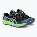 Buty do biegania męskie ASICS Gel-Trabuco 12 black/light blue 5