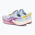 Buty do biegania damskie ASICS FUJILITE 4 light blue/blackberry 4