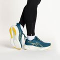 Buty do biegania męskie ASICS Gel-Nimbus 26 evening teal/light mustard 2