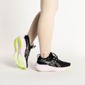 Buty do biegania damskie ASICS Gel-Nimbus 26 black/neon lime 2