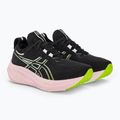 Buty do biegania damskie ASICS Gel-Nimbus 26 black/neon lime 5