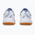 Buty do siatkówki dziecięce ASICS Upcourt 5 GS white/denim blue 8