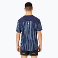 Koszulka do biegania męska ASICS Road All Over Print Top blue expanse/midnight 3