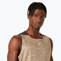 Koszulka do biegania męska ASICS Fujitrail Singlet pepper 4