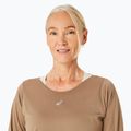 Longsleeve + koszulka do biegania damska ASICS Nagino Run pepper/oatmeal 4