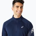 Longsleeve do biegania męski ASICS Icon 1/2 Zip performance blue expanse 4