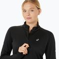 Bluza do biegania damska ASICS Road Winter 1/2 Zip Mid Layer performance black 4