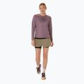 Longsleeve do biegania damski ASICS Fujitrail Logo dusty mauve 2