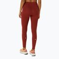 Legginsy do biegania damskie ASICS Road High Waist deep red 3