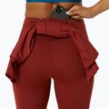 Legginsy do biegania damskie ASICS Road High Waist deep red 7