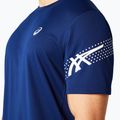 Koszulka do biegania męska ASICS Icon Top blue expanse/brich 5