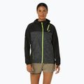 Kurtka do biegania damska ASICS Fujitrail Packable performance black