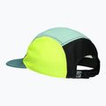 Czapka z daszkiem ASICS 5 Panel celadon/safety yellow 2