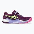 Buty do padla damskie ASICS Gel-Resolution 9 Padel W deep mauve/lime green 8