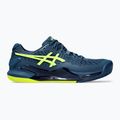 Buty do tenisa męskie ASICS Gel-Resolution 9 Clay mako blue/safety yellow 8