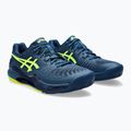 Buty do tenisa męskie ASICS Gel-Resolution 9 Clay mako blue/safety yellow 10