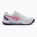 Buty do padla damskie ASICS Gel-Dedicate 8 Padel W white/dragon fruit 2