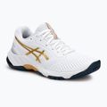 Buty damskie ASICS Netburner Ballistic FF 3 white/ pure gold