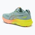 Buty do biegania męskie ASICS Gel-Kayano 31 Paris light celadon/safety yellow 3