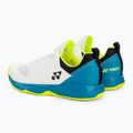 Buty do tenisa męskie YONEX Lumio 4 white/ocean blue 3