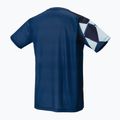 Koszulka tenisowa męska YONEX 16744 Practice ink blue 2