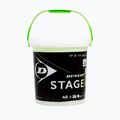Piłki tenisowe dziecięce Dunlop Stage 1 60 szt. zielone 601342