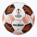 Piłka do piłki nożnej Molten F5U5000-34 Fifa UEFA Europa League 23/24 white/orange rozmiar 5