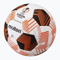 Piłka do piłki nożnej Molten F5U5000-34 Fifa UEFA Europa League 23/24 white/orange rozmiar 5 3