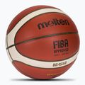 Piłka do koszykówki Molten B7G4550 FIBA brown rozmiar 7 2