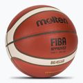 Piłka do koszykówki Molten B6G4550 FIBA brown rozmiar 6 2