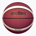 Piłka do koszykówki Molten B7G3850 FIBA brown rozmiar 7 2