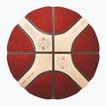 Piłka do koszykówki Molten B7G5000-S4F FIBA brown rozmiar 7 2