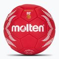Piłka do piłki ręcznej Molten H3A5000-S4F IHF OFFICIAL BALL PARIS 2024 red rozmiar 3