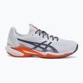 Buty do tenisa męskie ASICS Solution Speed FF 3 Clay white/ greyish purple 2