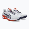 Buty do tenisa męskie ASICS Solution Speed FF 3 Clay white/ greyish purple 10