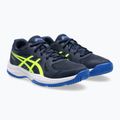 Buty dziecięce ASICS Upcourt 6 GS midnight/safety yellow 3