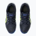 Buty dziecięce ASICS Upcourt 6 GS midnight/safety yellow 7