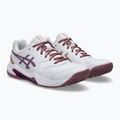 Buty do padla damskie ASICS Gel-Dedicate 8 Padel W white/dark ube 10