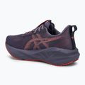 Buty do biegania damskie ASICS Novablast 5 greyish purple/coral reef 3