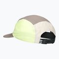 Czapka z daszkiem ASICS 5 Panel taupe grey/mineral beige/huddie yellow 2